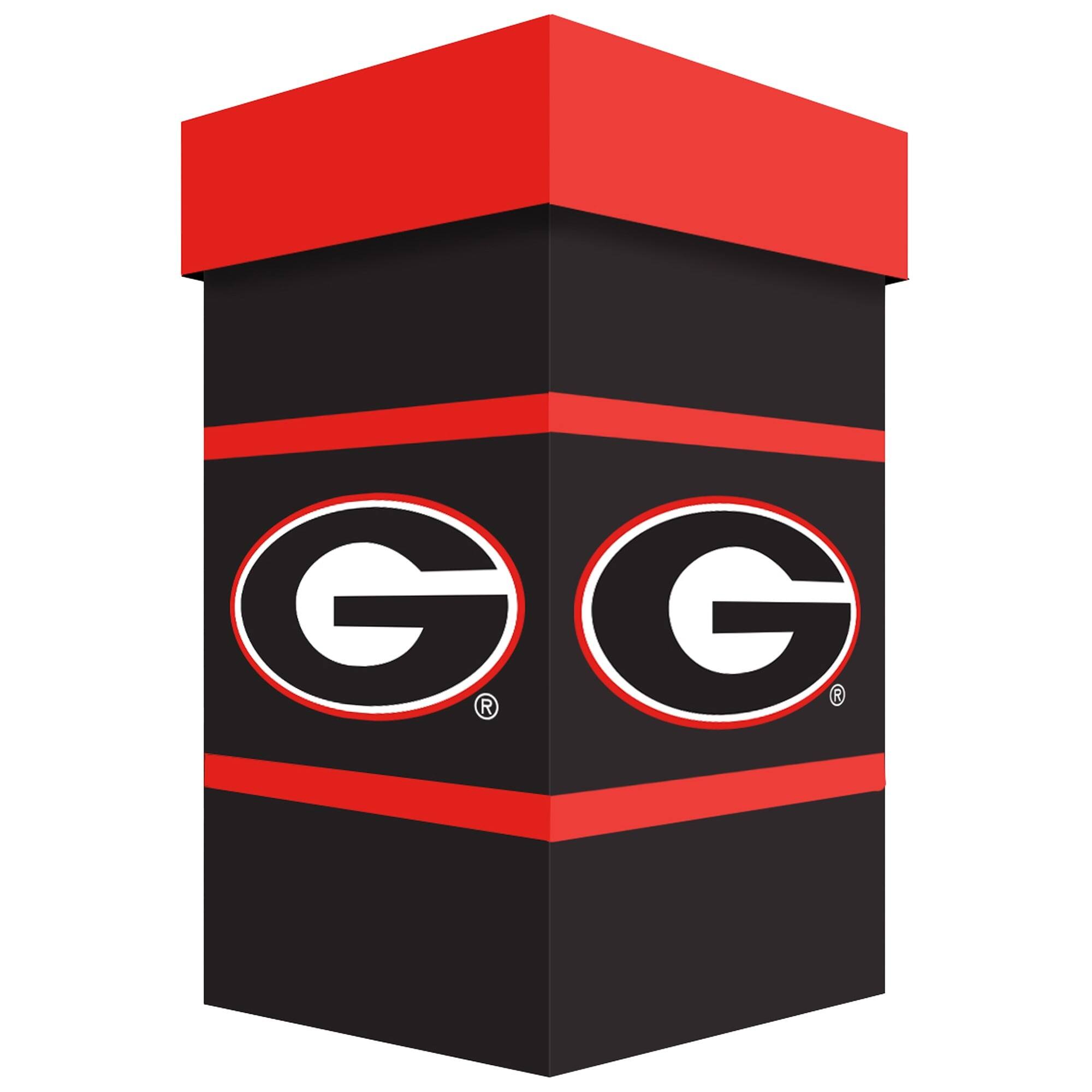 Alt View 2. Evergreen Enterprises - Georgia Bulldogs 24oz. Ceramic Stein Cup with Gift Box - Multicolor.