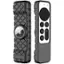 Alt View 12. SaharaCase - Apple TV 4K Remote Silicone Case for Apple AirTag - Black.