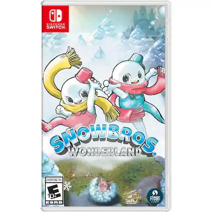 Nintendo Switch. Snowbros Wonderland Everyone 10+ E 10+ ESRB TDAPLA LDE Master Clear River - T (Teen 13+)