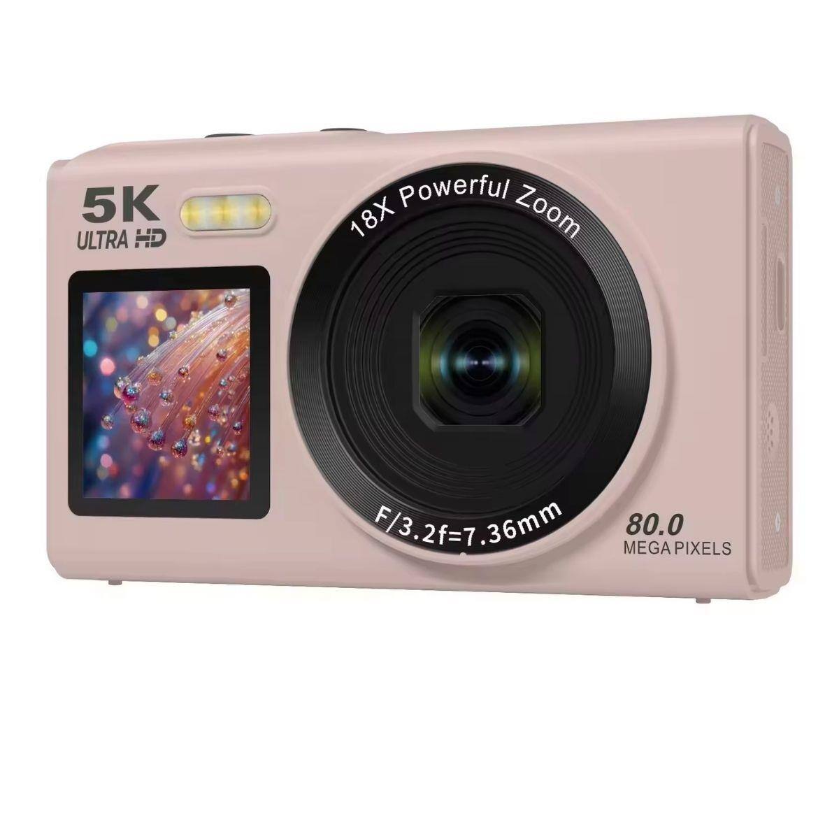 5K ULTRA HD  
Powerful Zoom 18X  
F/3.2 f=7.36mm  
80.0 MEGA PIXELS