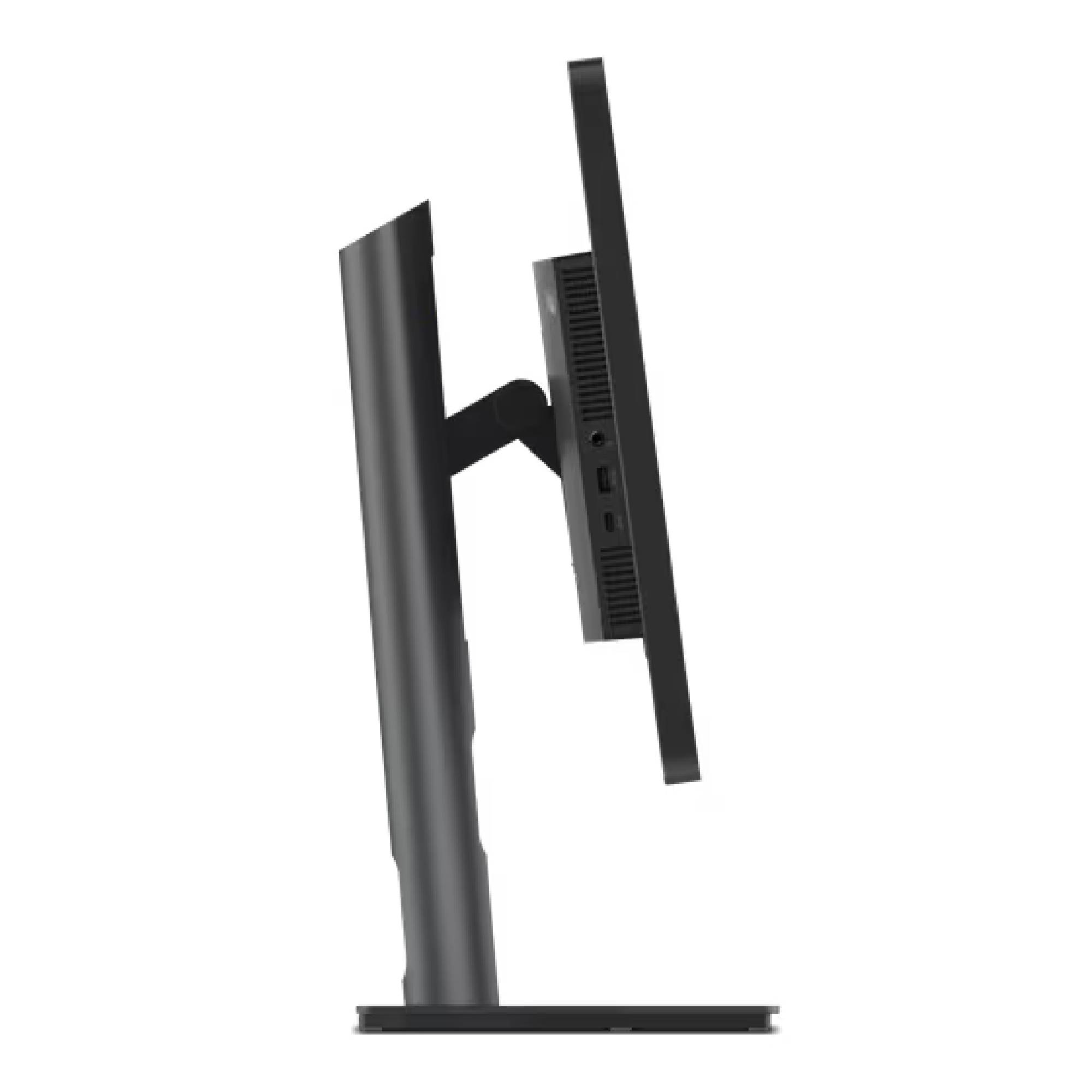 Left. Lenovo - Lenovo ThinkVision P27h-30 27" Monitor 2560x1440 IPS 60Hz 4ms - Raven Black.