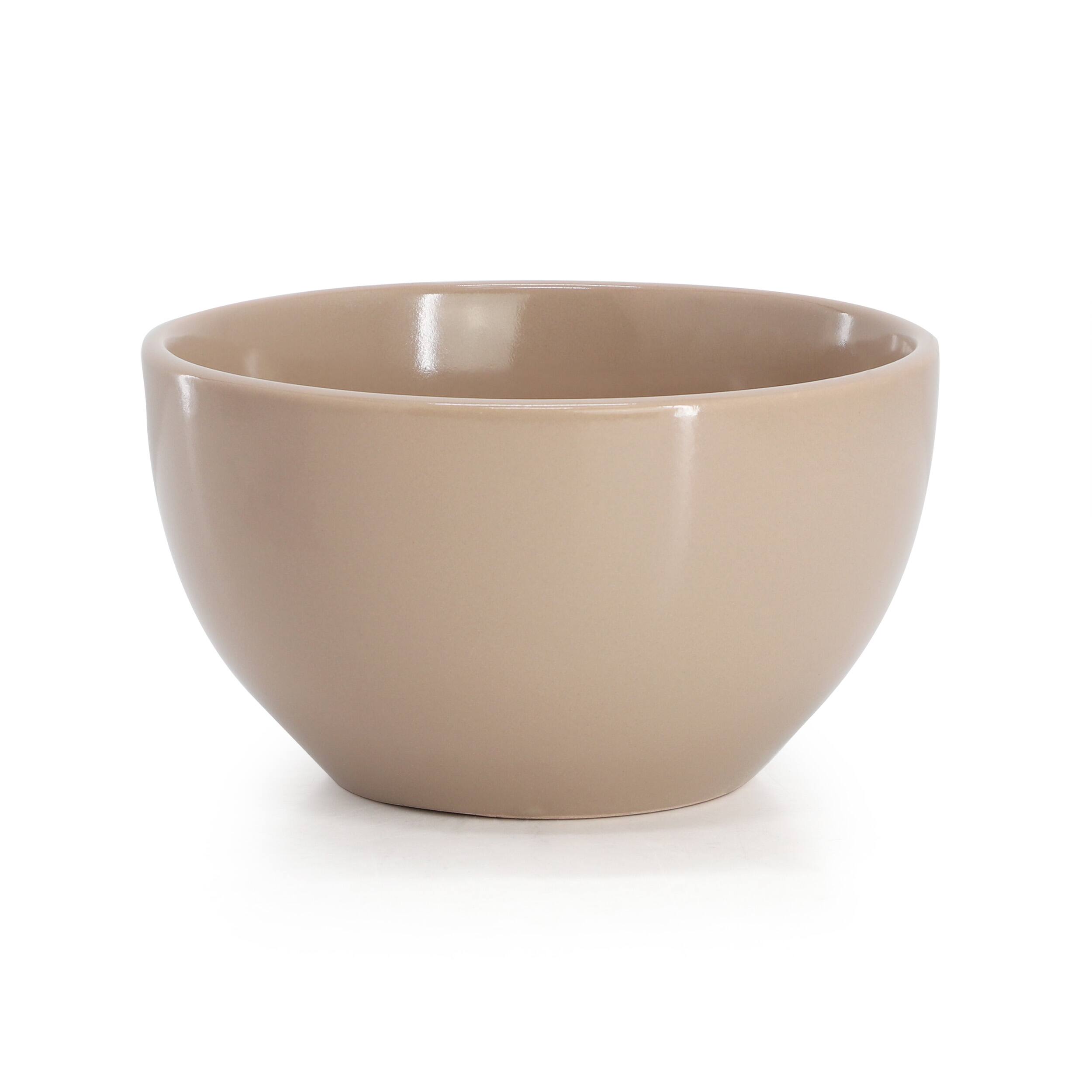 Alt View 3. Gibson - Gibson Home Everyday Plus 12 Piece Stoneware Dinnerware Set in Mocha Brown - Mocha Brown.