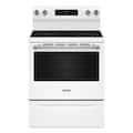 Maytag - 30 inch Wide 5 elements 5.3 cu. ft. Electric Range With No Preheat Air Fry and Air Baking - White