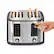 Alt View 11. Hamilton Beach - Hamilton Beach Extra-Wide-Slot 4 Slice Toaster - BLACK.