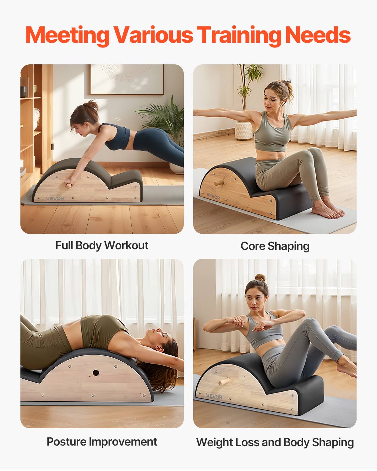 Meeting Various Training Needs

Full Body Workout

Core Shaping

Posture Improvement

Weight Loss and Body Shaping