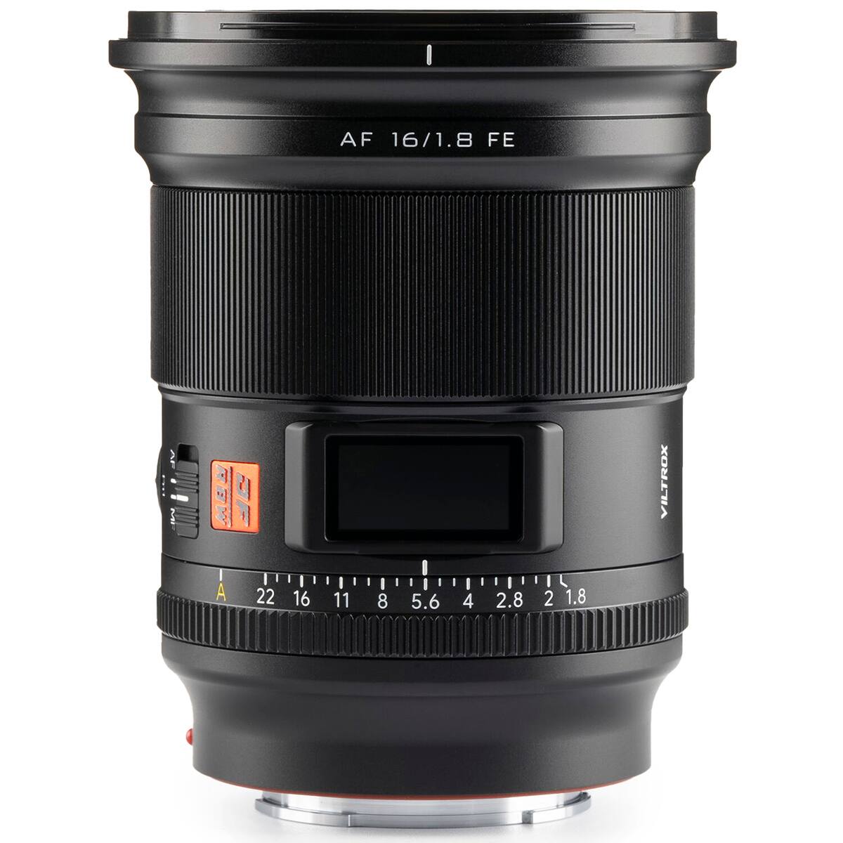AF 16/1.8 FE  
VILTROX  
A 22 16 11 8 5.6 4 2.8 2 1.8