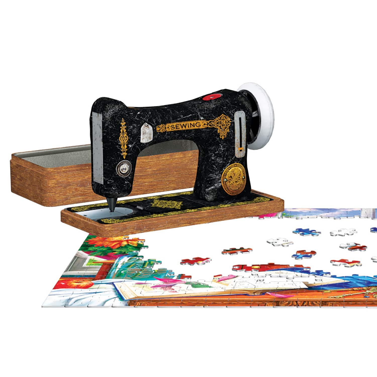 Best Buy: Eurographics Eurographics: Puzzle Tin: Sewing Memories 550 ...