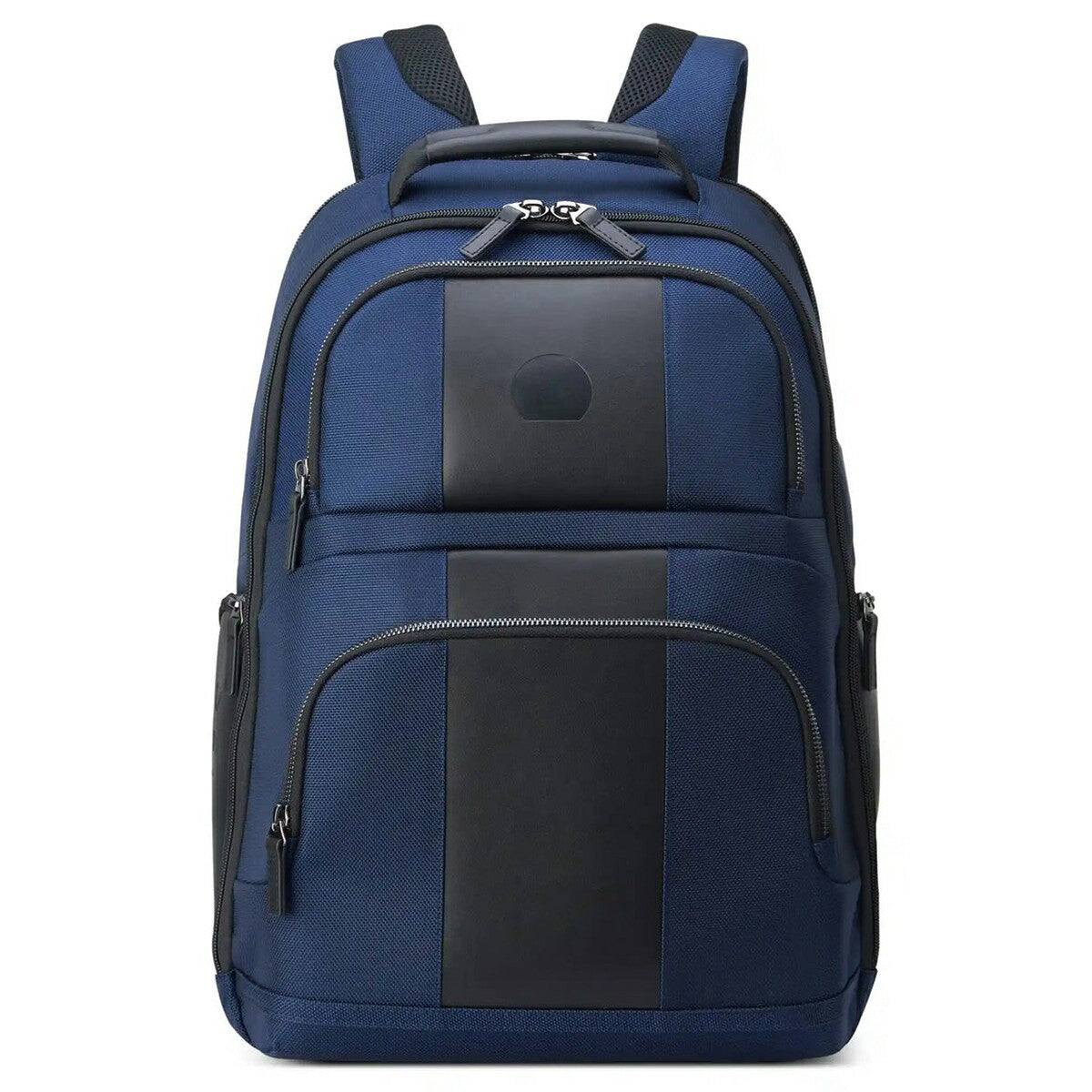 Front. Delsey - Delsey Wagram Laptop Backpack - Navy.