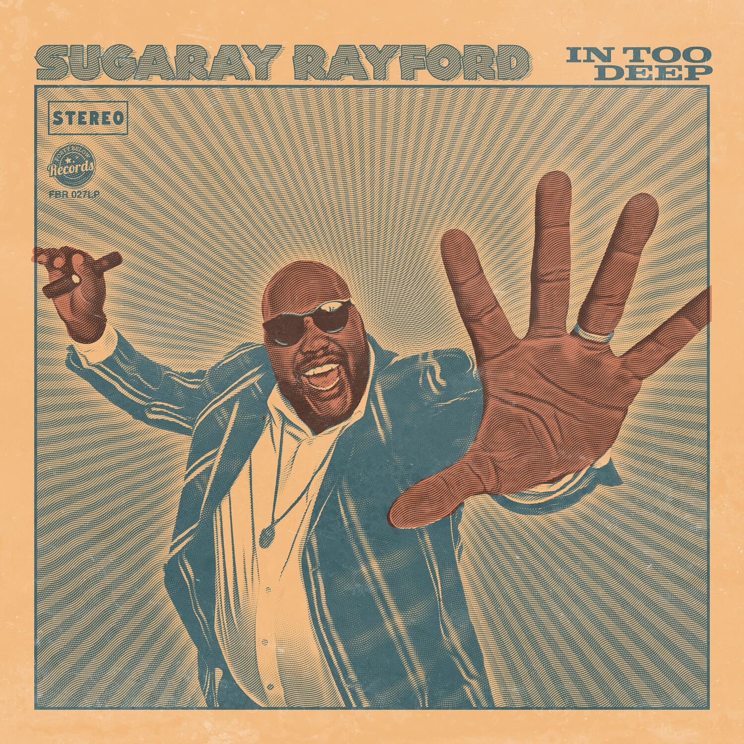 Sugaray Rayford - In Too Deep (Sea Blue)  - VINYL LP