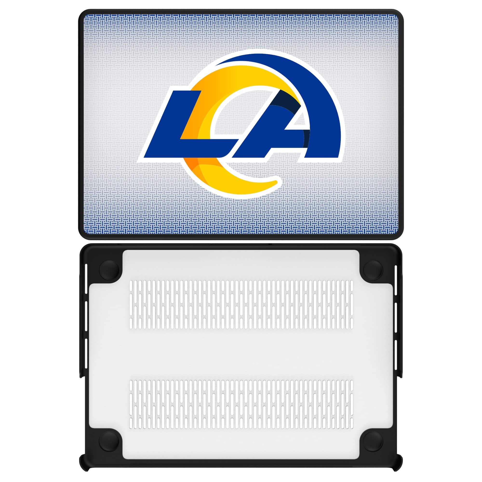 Keyscaper - Los Angeles Rams Linen MacBook Case - Pro 13 in - Multicolor