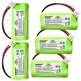 HQRP - 5-Pack 2.4 V 850 mAh Ni-MH Cordless Phone Battery Replacement for VTech BT183348 BT283348