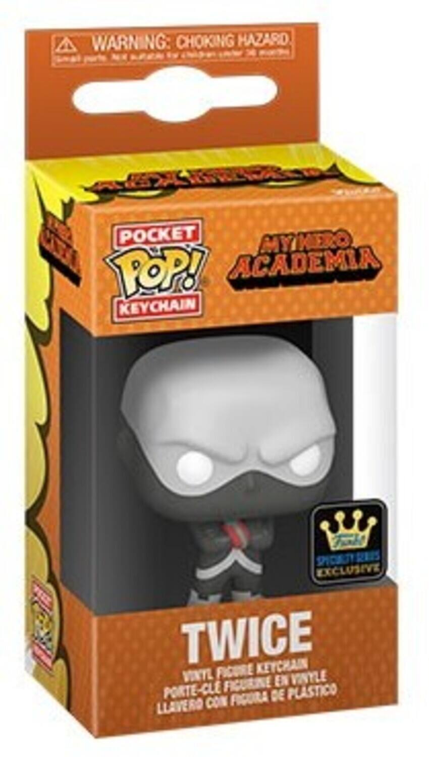 WARNING: CHOKING HAZARD, POCKET POP! KEYCHAIN, MYSTERY ACADEMIA, SPECIALTY EXCLUSIVE, TWICE, VINYL FIGURE KEYCHAIN, PORTE-CLE FIGURINE EN VINYLE, LLAVERO CON FIGURA DE PLASTICO