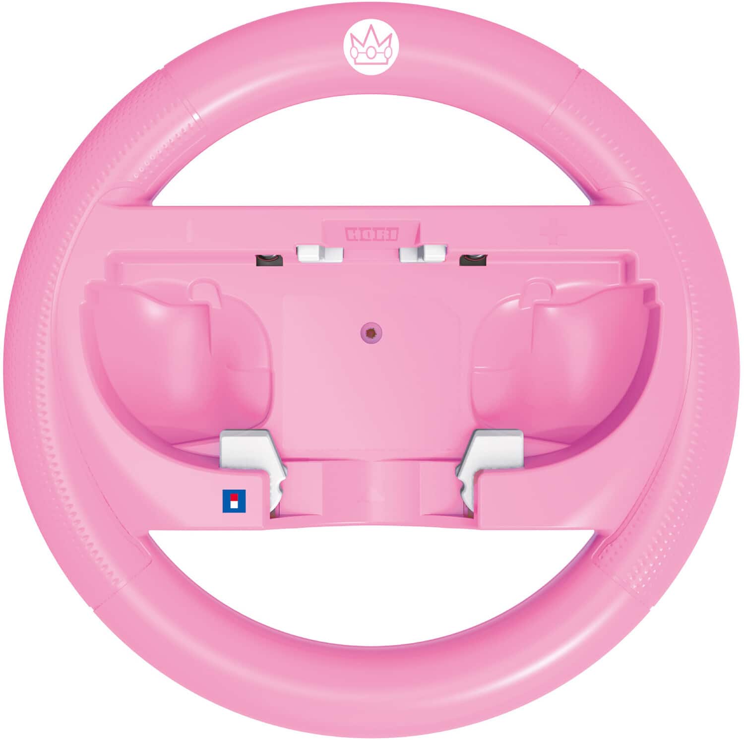 Hori - Switch 2 Accessory: Racing Wheel Attachment-HORI Mario Kart Racing PEACH Edition:Officially Licensed - Multicolor