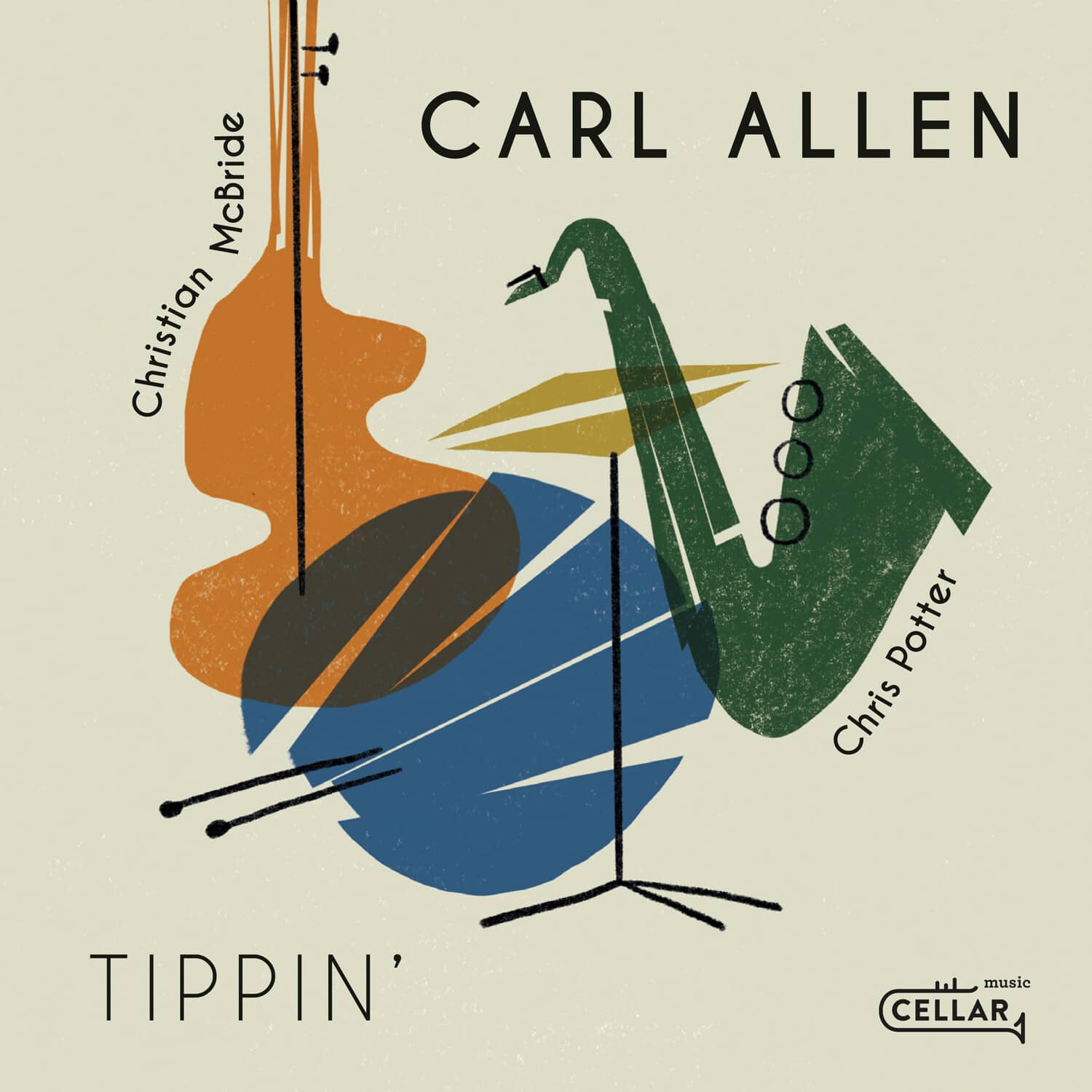 Carl Allen - Tippin'  - COMPACT DISCS