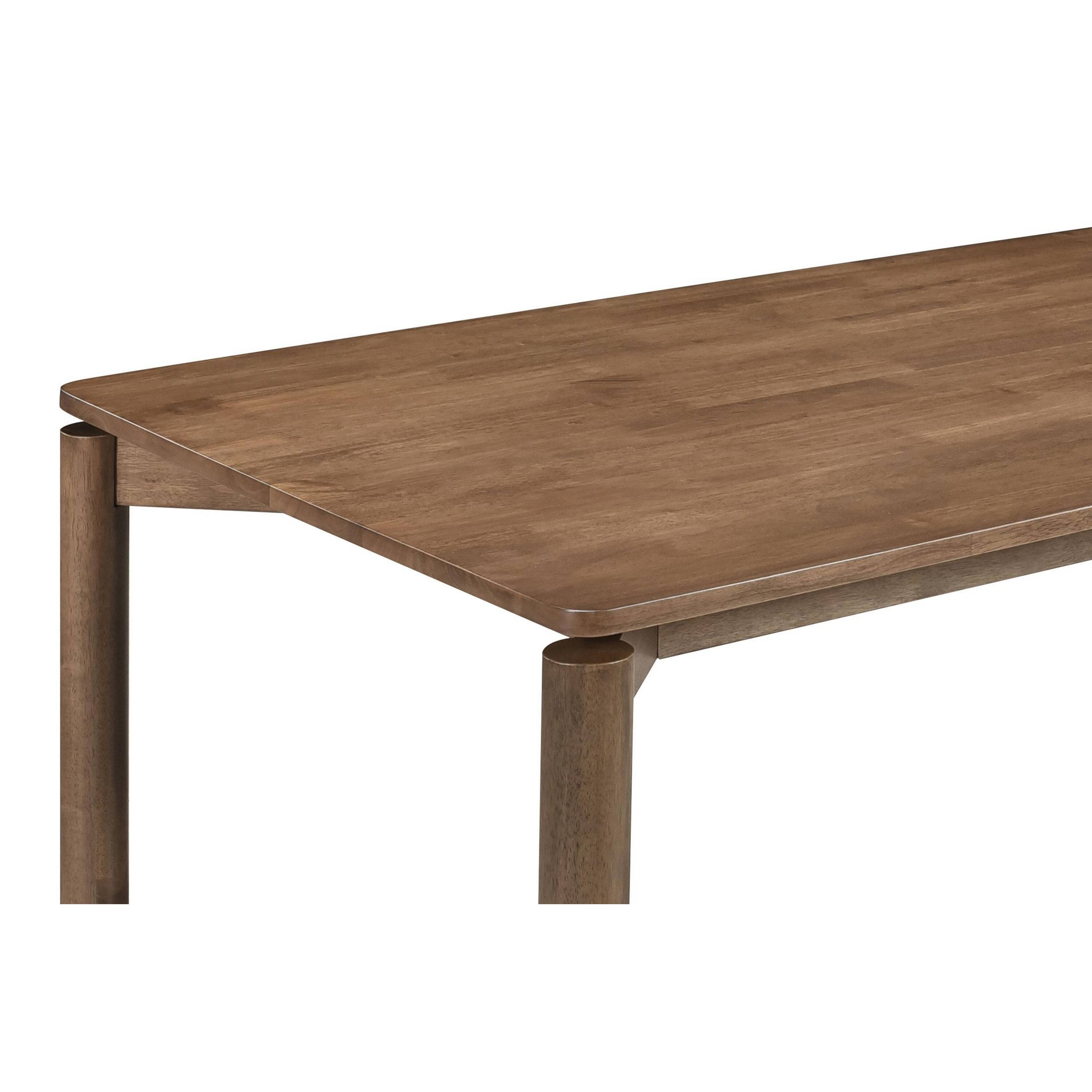 Alt View 3. Manhattan Lane - Rida Dining Table, Rich Dark Hardwood, Rectangular 59 Inch Top - Brown.