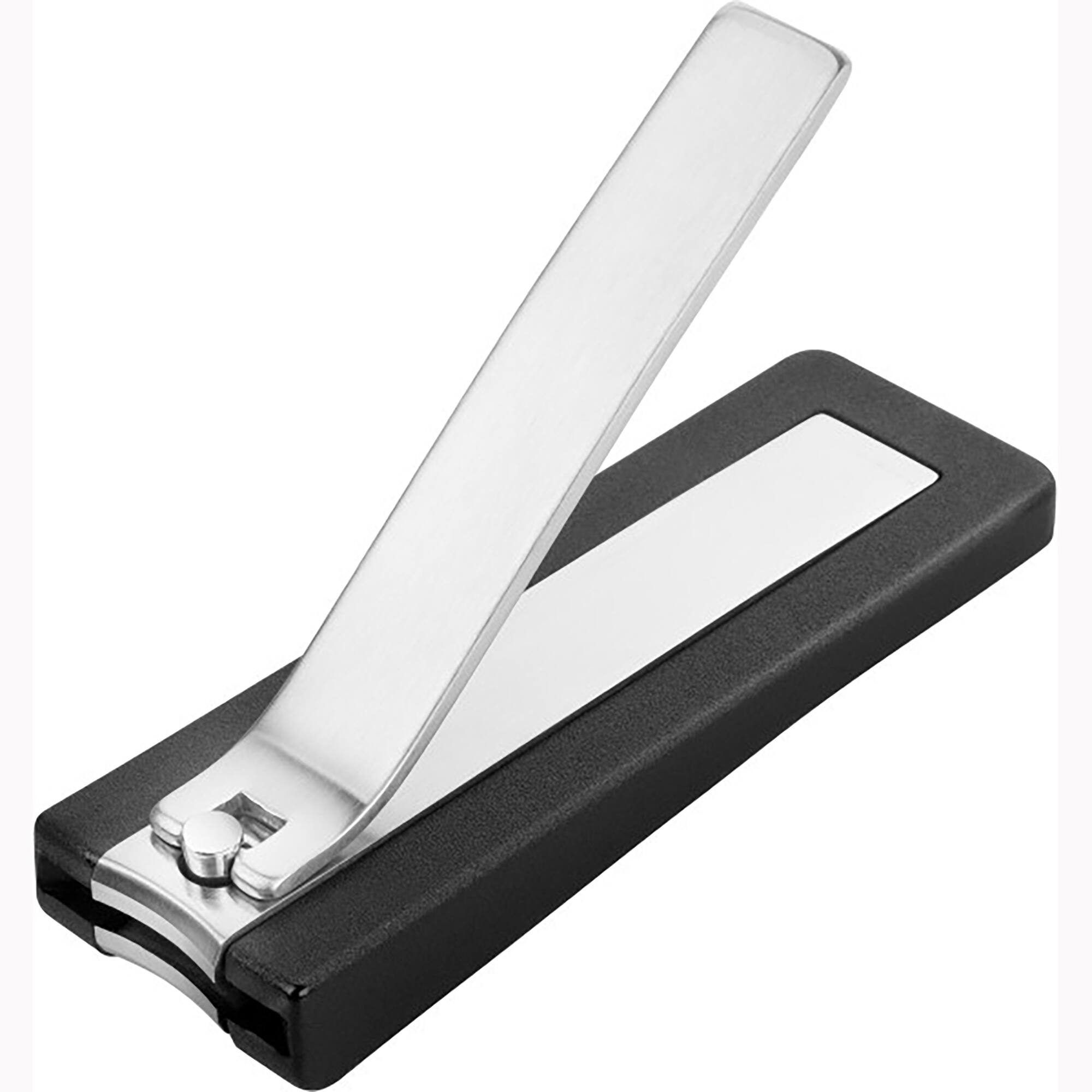 Alt View 1. ZWILLING - ZWILLING Nail Clipper (with nail catch box, finger- and toenails, slightly curved cutting edge), Premium, Black, 2.5 in - Stainless Steel.