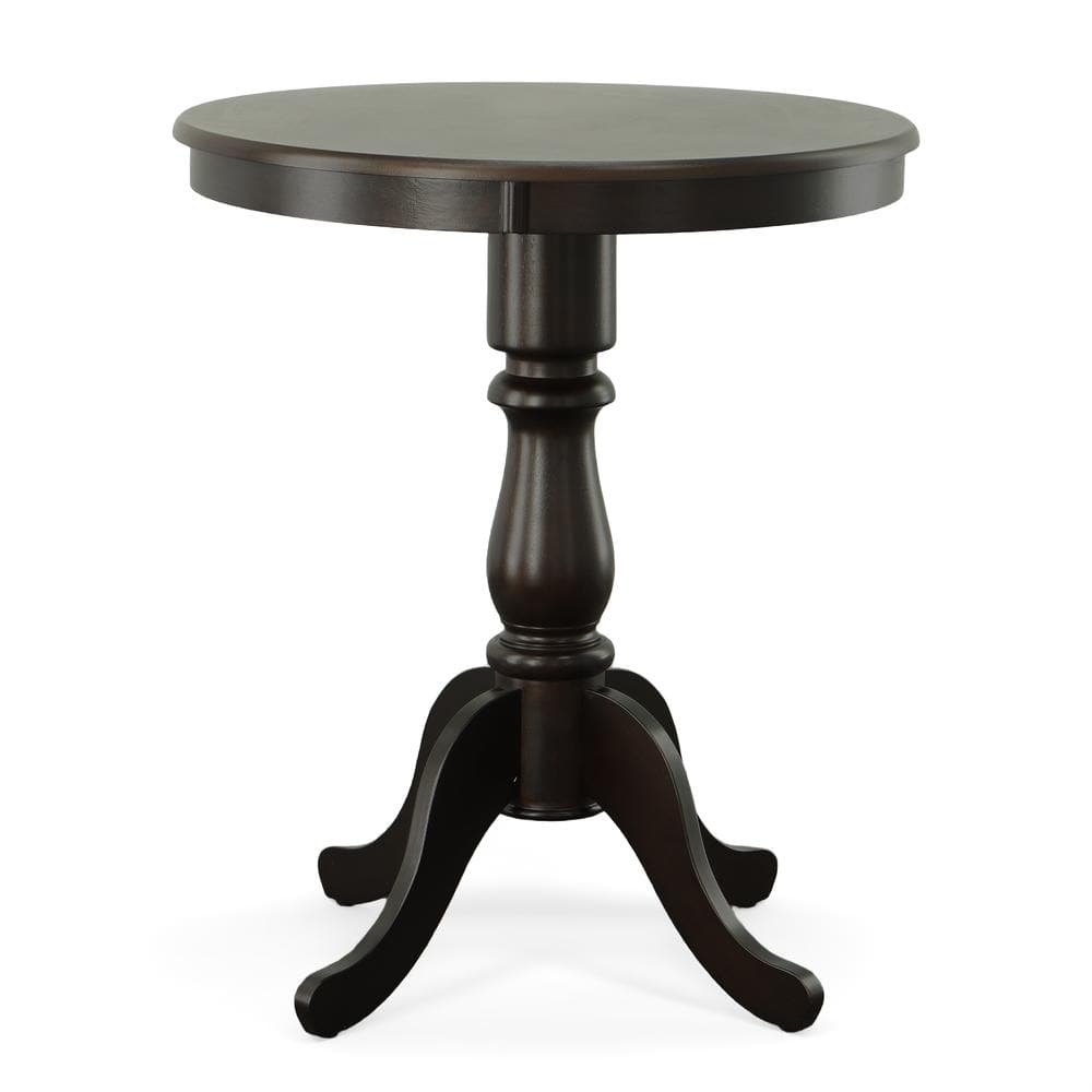 Carolina Chair & Table - Fairview 30" Round Pedestal Bar Table - Espresso