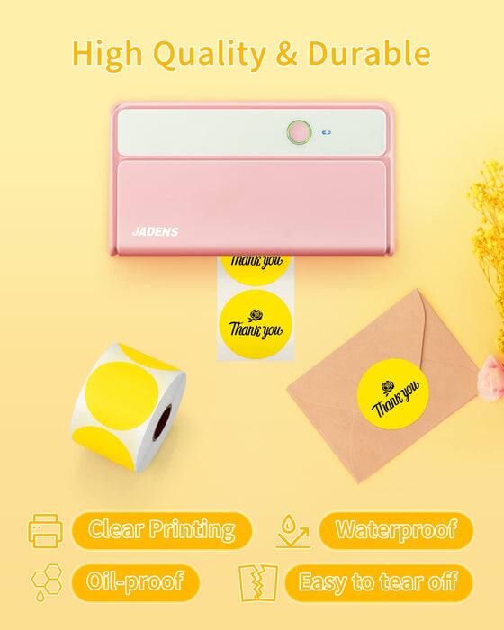 High Quality & Durable

JADENS

Thank you

Clear Printing
Waterproof
Oil-proof
Easy to tear off