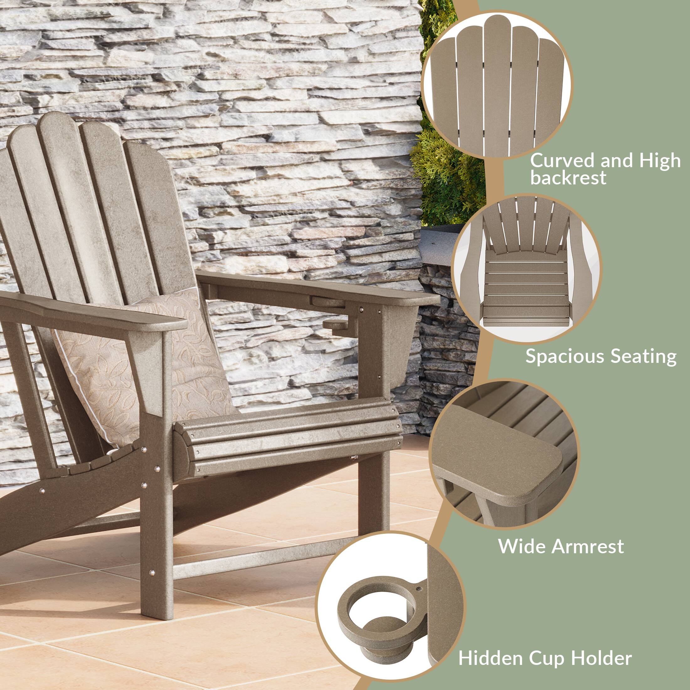Curved and High backrest  
Spacious Seating  
Wide Armrest  
Hidden Cup Holder
