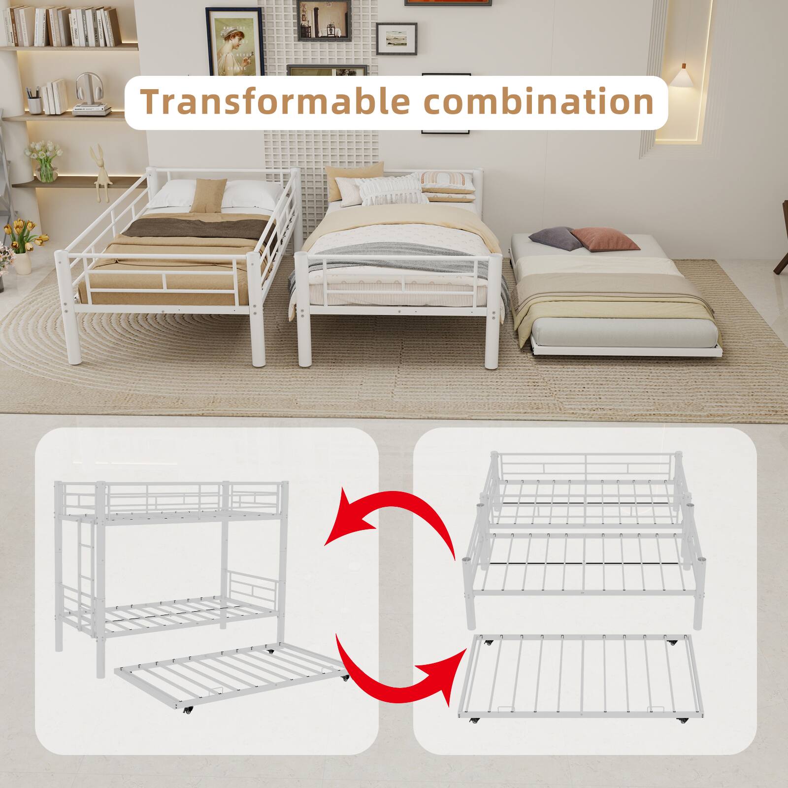 Transformable combination