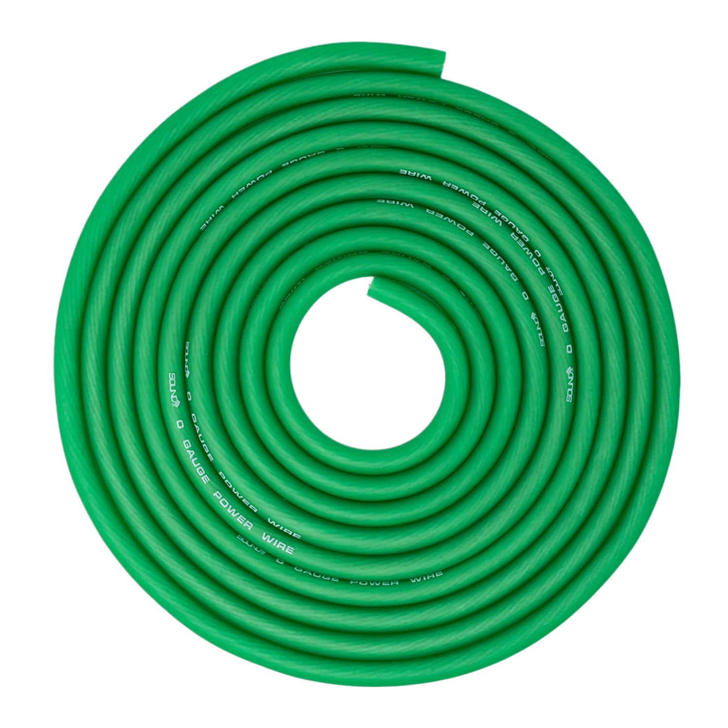 SoundBox - CW0-25GR, 1/0 Gauge CCA Battery Power / Ground Wire Roll - 25 Ft, Green price history on PriceWatchPro