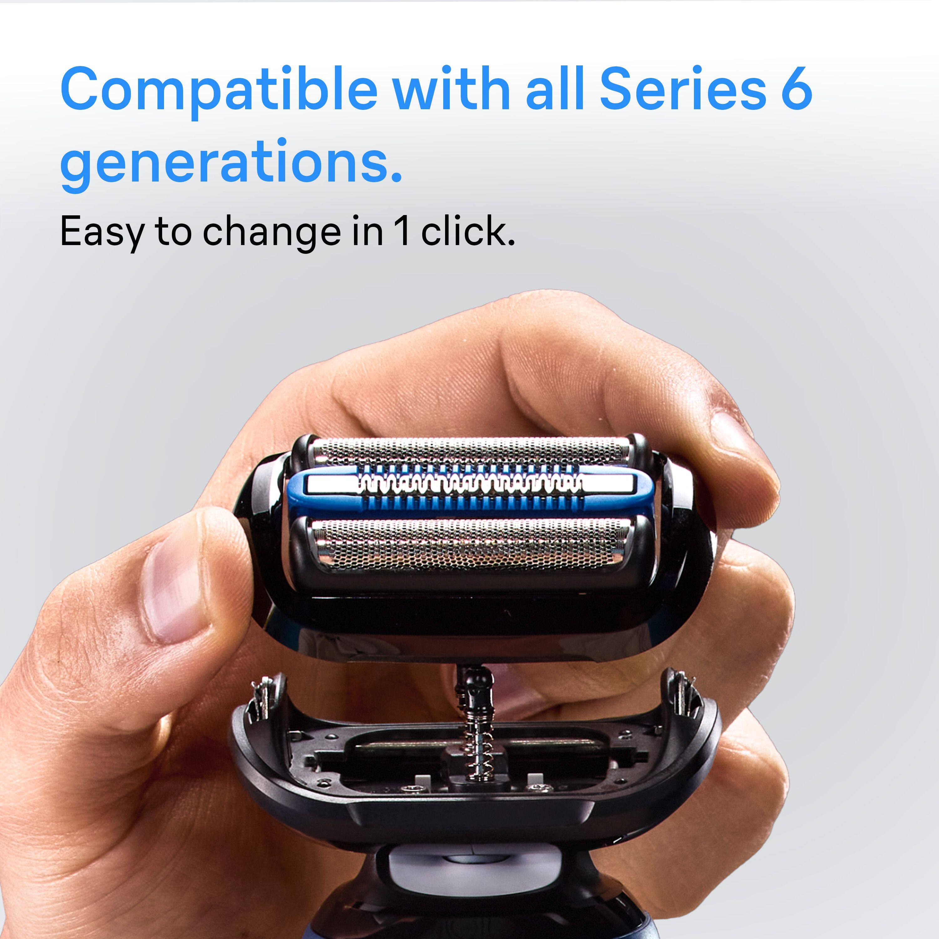 Compatible with all Series 6 generations.  
Easy to change in 1 click.