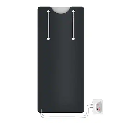 Front. SLF - SLF Infrared Sauna Blanket, 70in. Portable Sauna Blanket with Up to 176°F - Black.