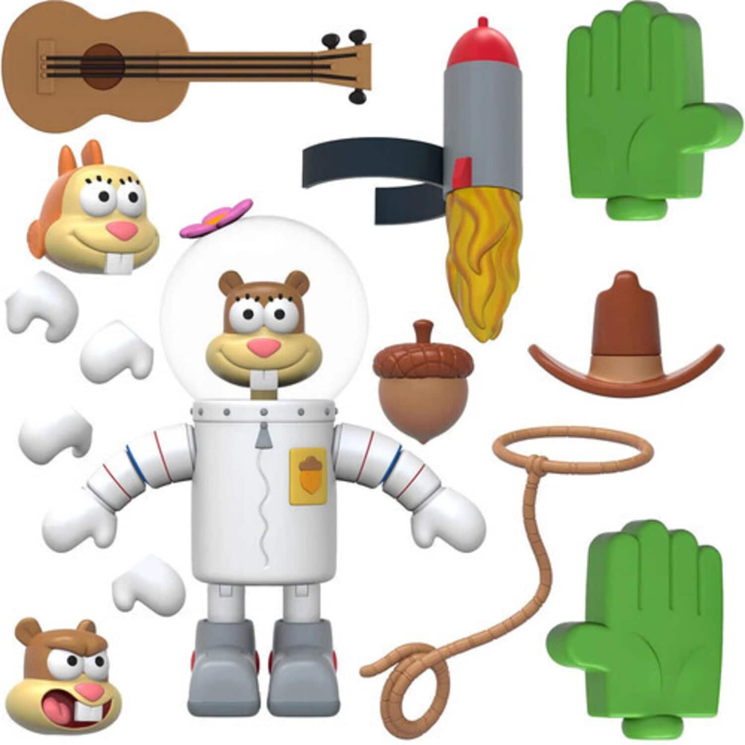 Photos - Action Figures / Transformers Super7 - Sandy Cheeks - COLLECTIBLES - Multicolor 840049814530