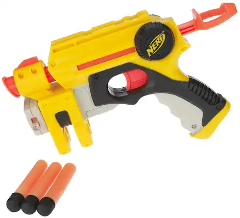 Front. Nerf - Nerf N-Strike Nite Finder EX-3 - with Light Beam Targeting - Includes 3 Suction Darts - Multi.