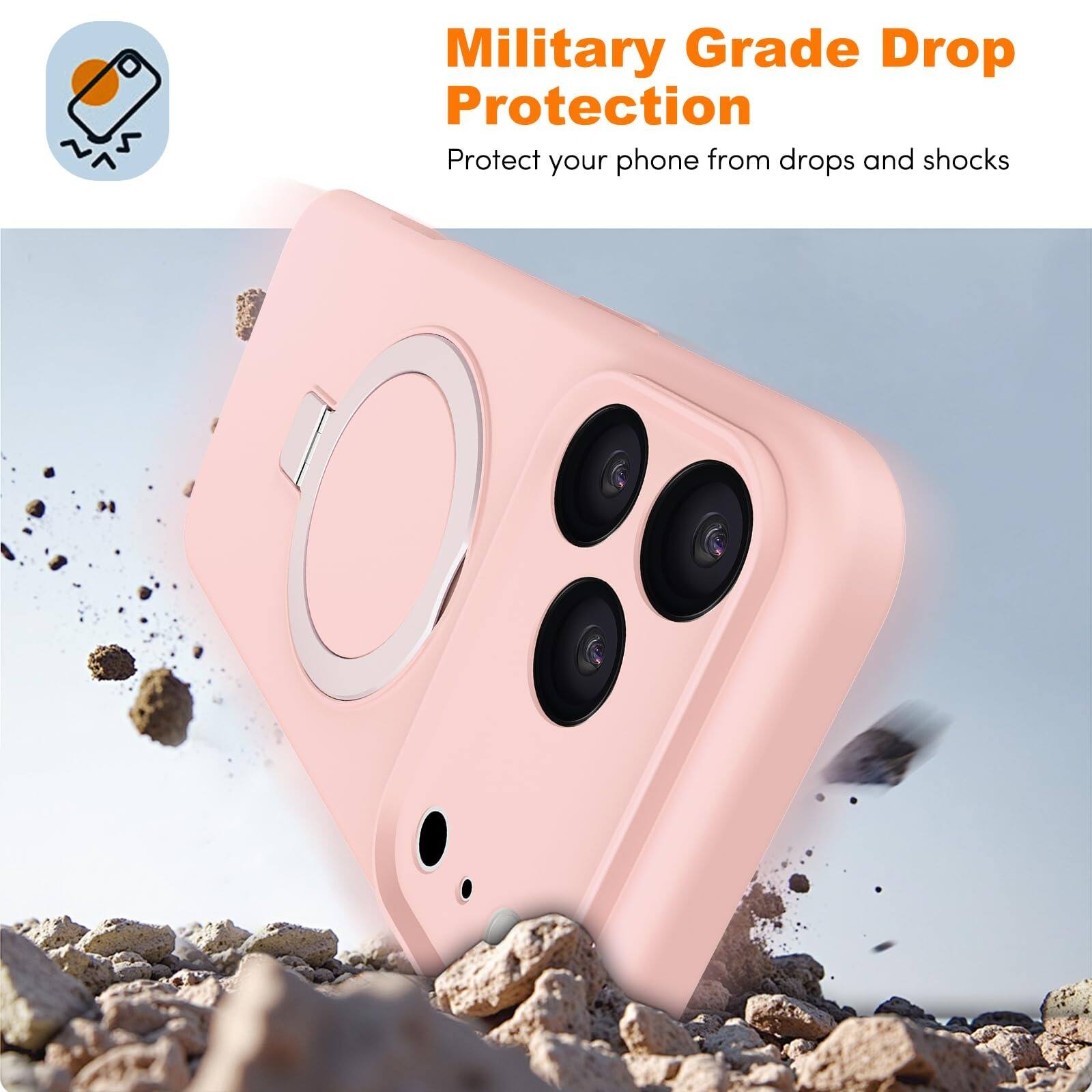 Military Grade Drop Protection  
Protect your phone from drops and shocks