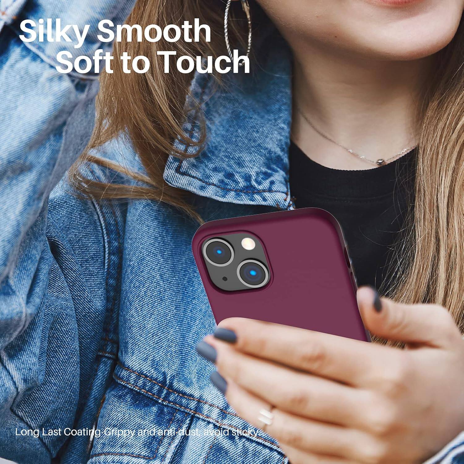 Silky Smooth Soft to Touch

Long Last Coating Grippy and anti-dust avoid sticky