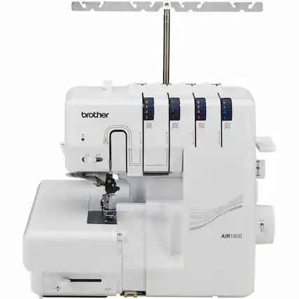 Front. Brother - AIR1800 Air Serger Machine.