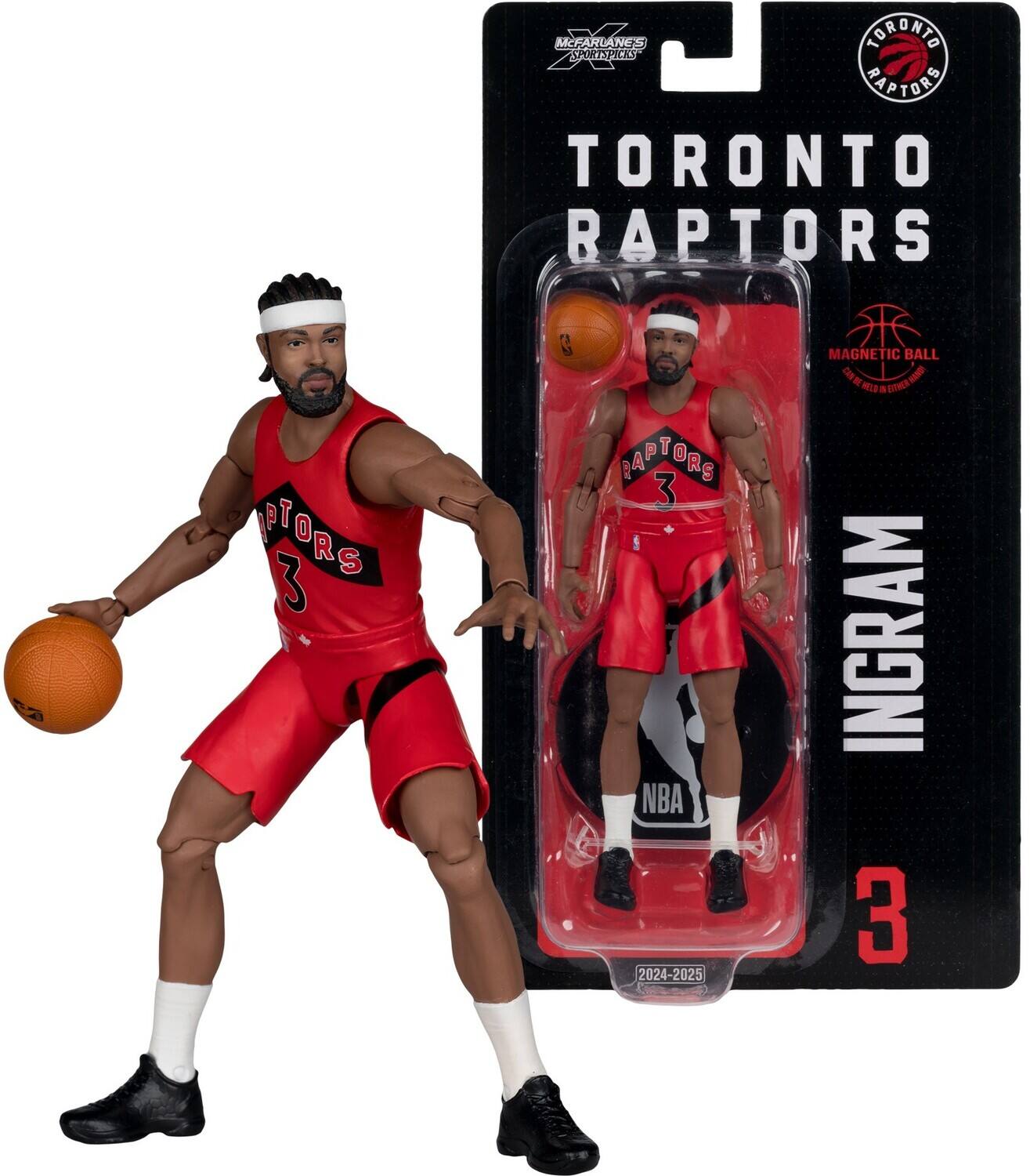 McFarlane SportsPicks - NBA - Brandon Ingram (Toronto Raptors) 6" Action Figure - COLLECTIBLES