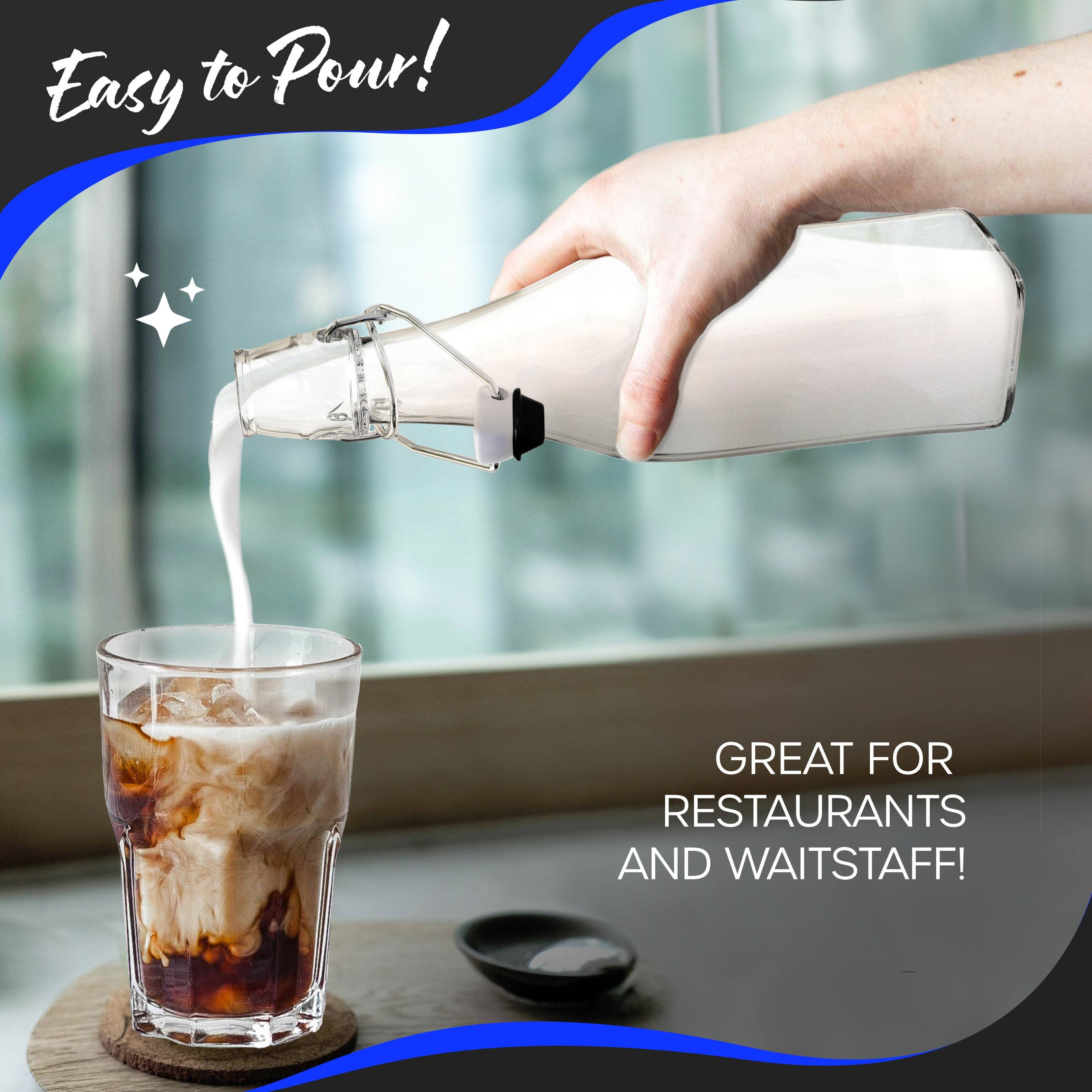 Easy to Pour!  
GREAT FOR RESTAURANTS AND WAITSTAFF!