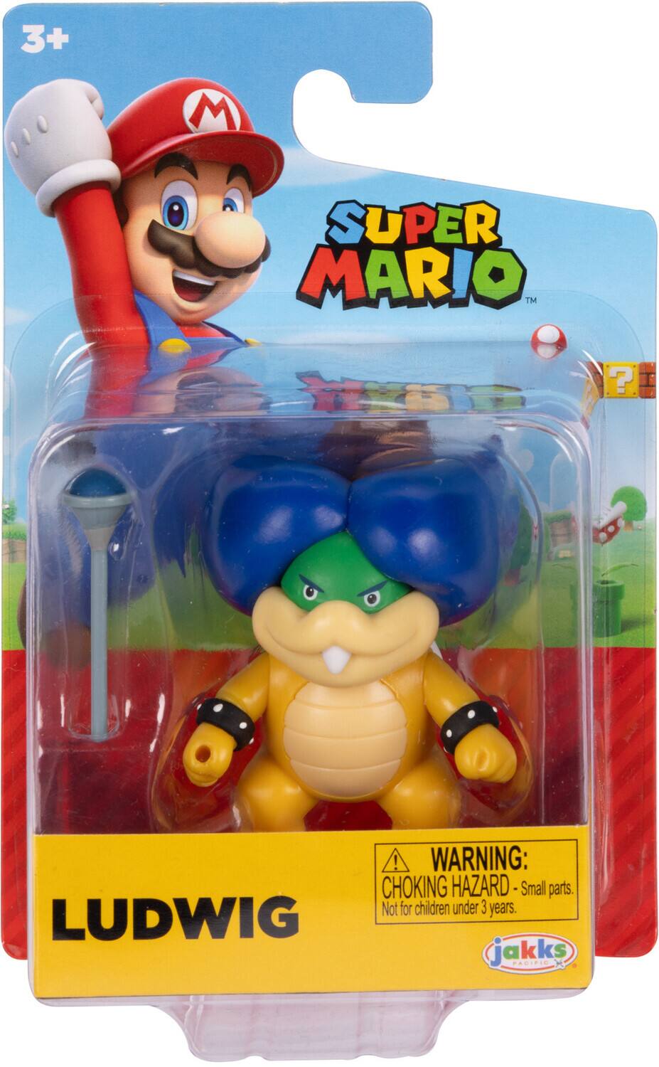 3+  
SUPER MARIO™  
LUDWIG  

WARNING: CHOKING HAZARD - Small parts. Not for children under 3 years.  

jakkspacific