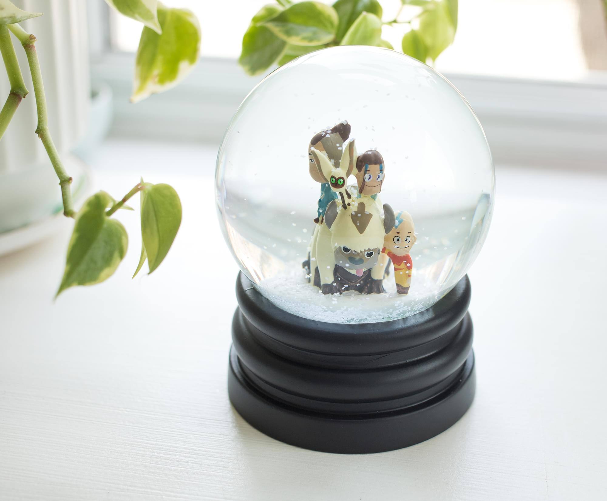Alt View 10. Surreal Entertainment - Avatar: The Last Airbender Snow Globe Collectible Display Piece | 6 Inches Tall - White.
