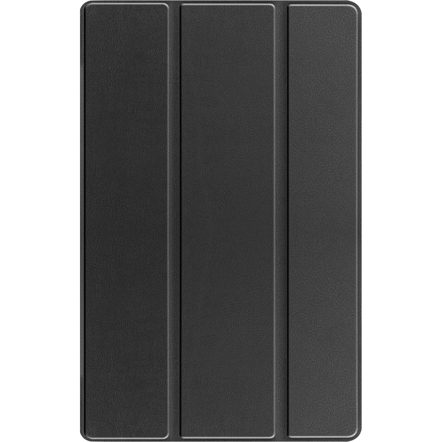 Front. SaharaCase - Folio Case for Lenovo Tab M10 Plus (3rd Gen) - Black.