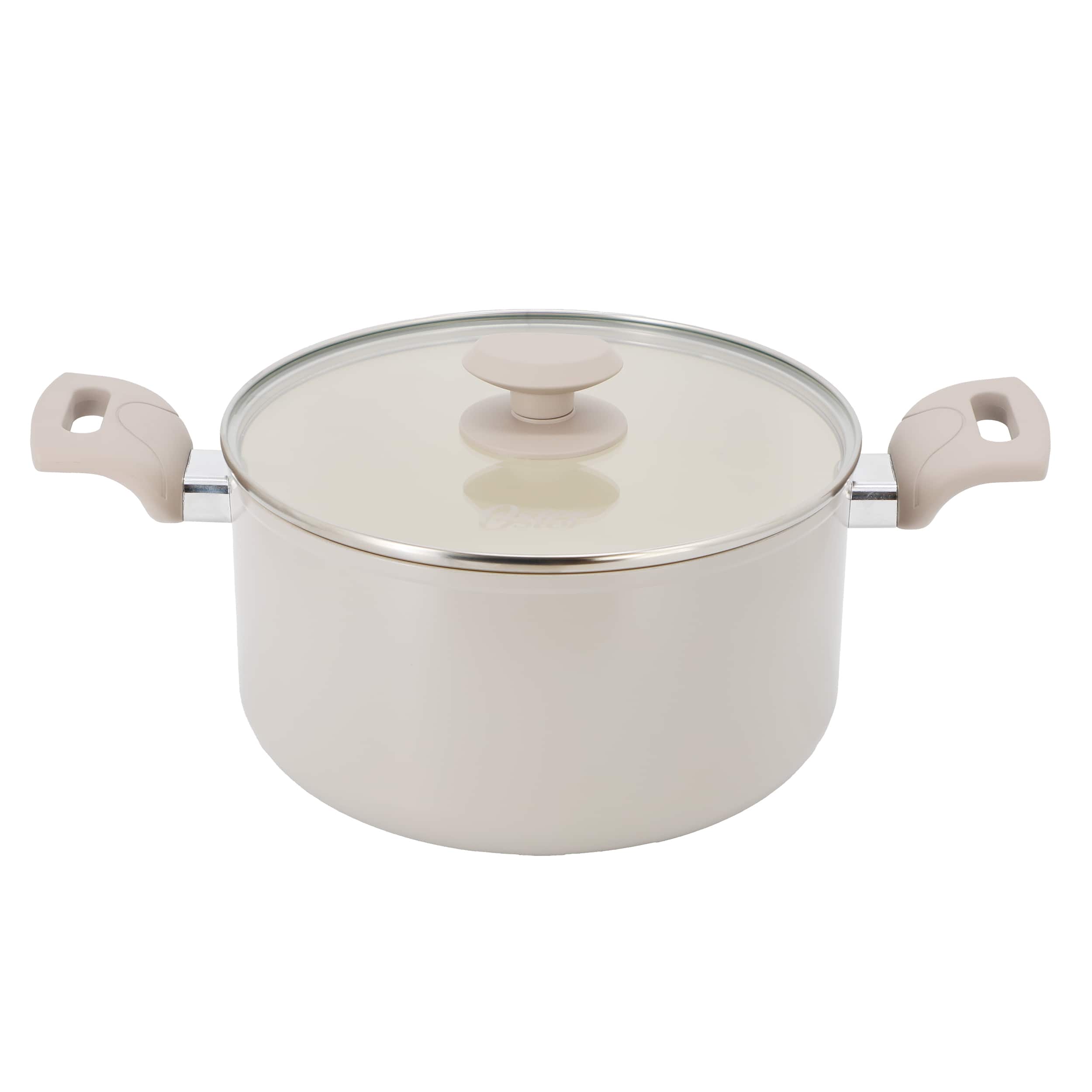Oster - Sutterville Choice 6 Quart Ceramic Nonstick Aluminum Dutch Oven with Lid - Beige price history on PriceWatchPro