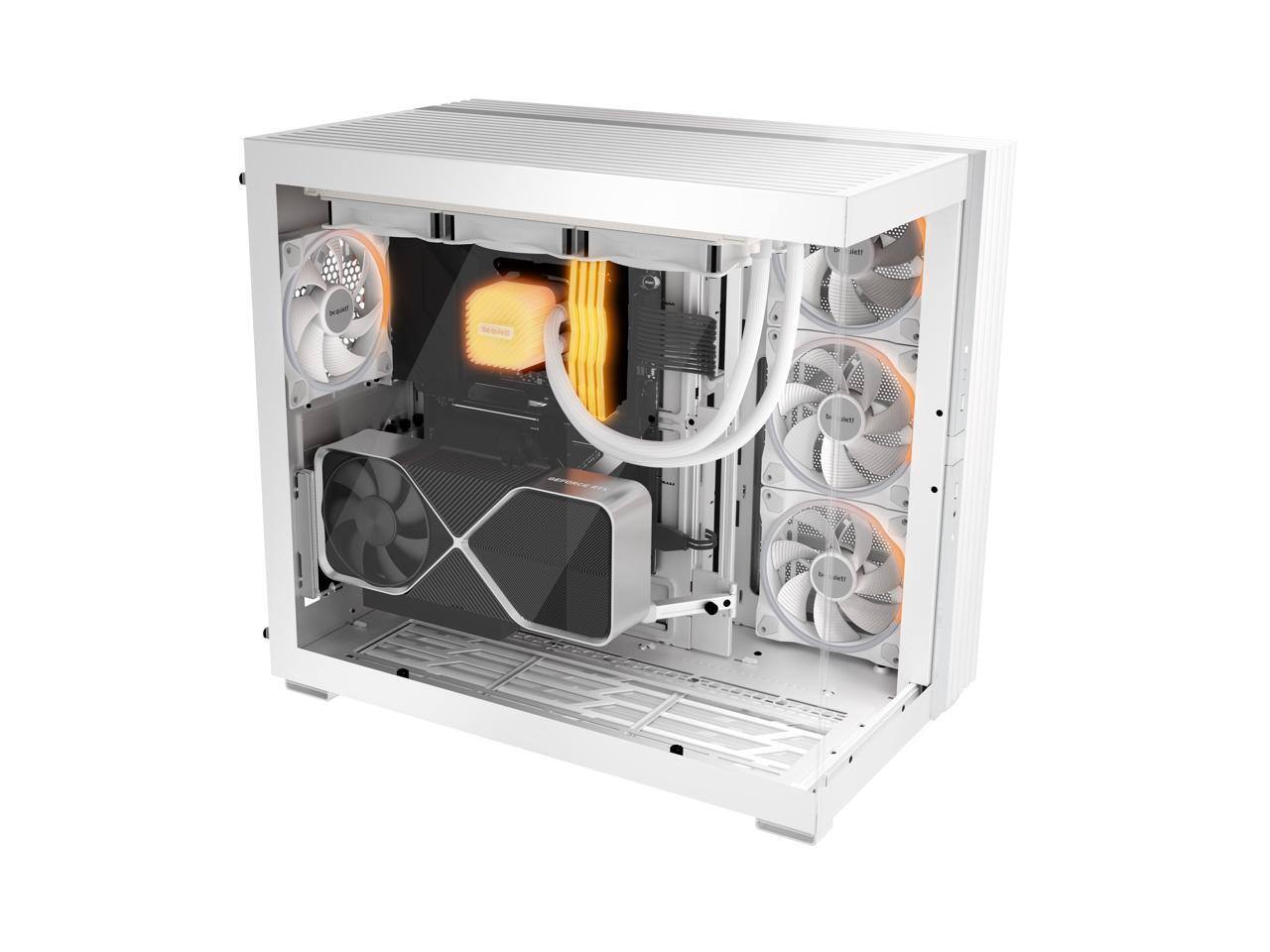 Alt View 1. be quiet! - Light Wings 140mm PWM High Speed Case Fan | White | BL135 - White.