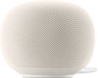 Google - Home Speaker - Smart Speaker with Gemini For Home Voice Assistant and 360-Degree Sound - Porcelain - Front_Zoom