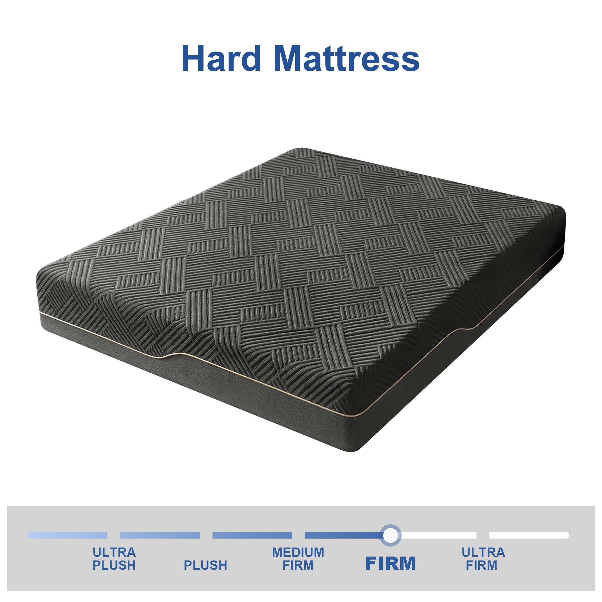 Hard Mattress

ULTRA PLUSH  
PLUSH  
MEDIUM  
FIRM  
FIRM  
ULTRA FIRM