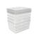 Alt View 17. Martha Stewart - Brody Premium 6.75" x 5" Clear Plastic Storage Boxes with Lids - Set of 4 - Clear.