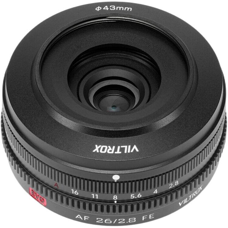 43mm  
EN  
A  
VILTROX 16 4 11 8 5.6 AF 26/2.8 FE  
2.8 VILTROX