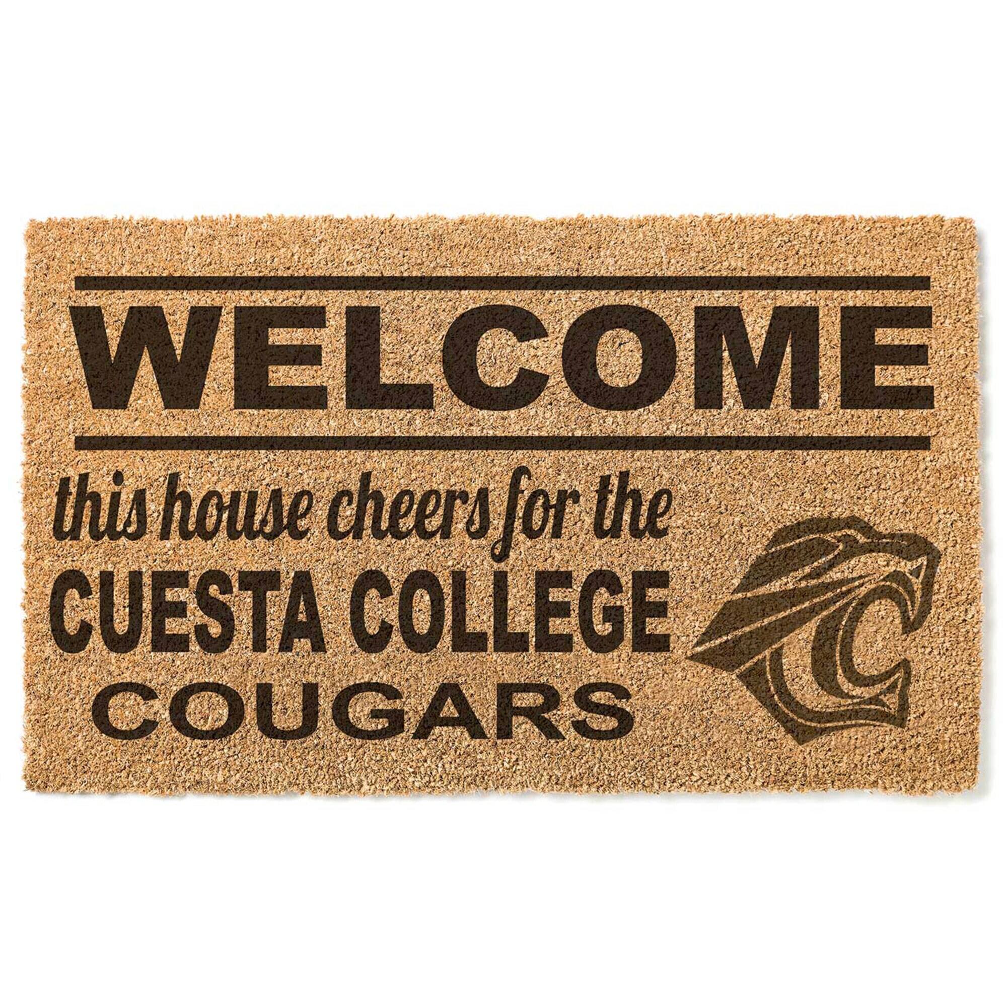 Cuesta College Cougars 18" x 30" Welcome Doormat
