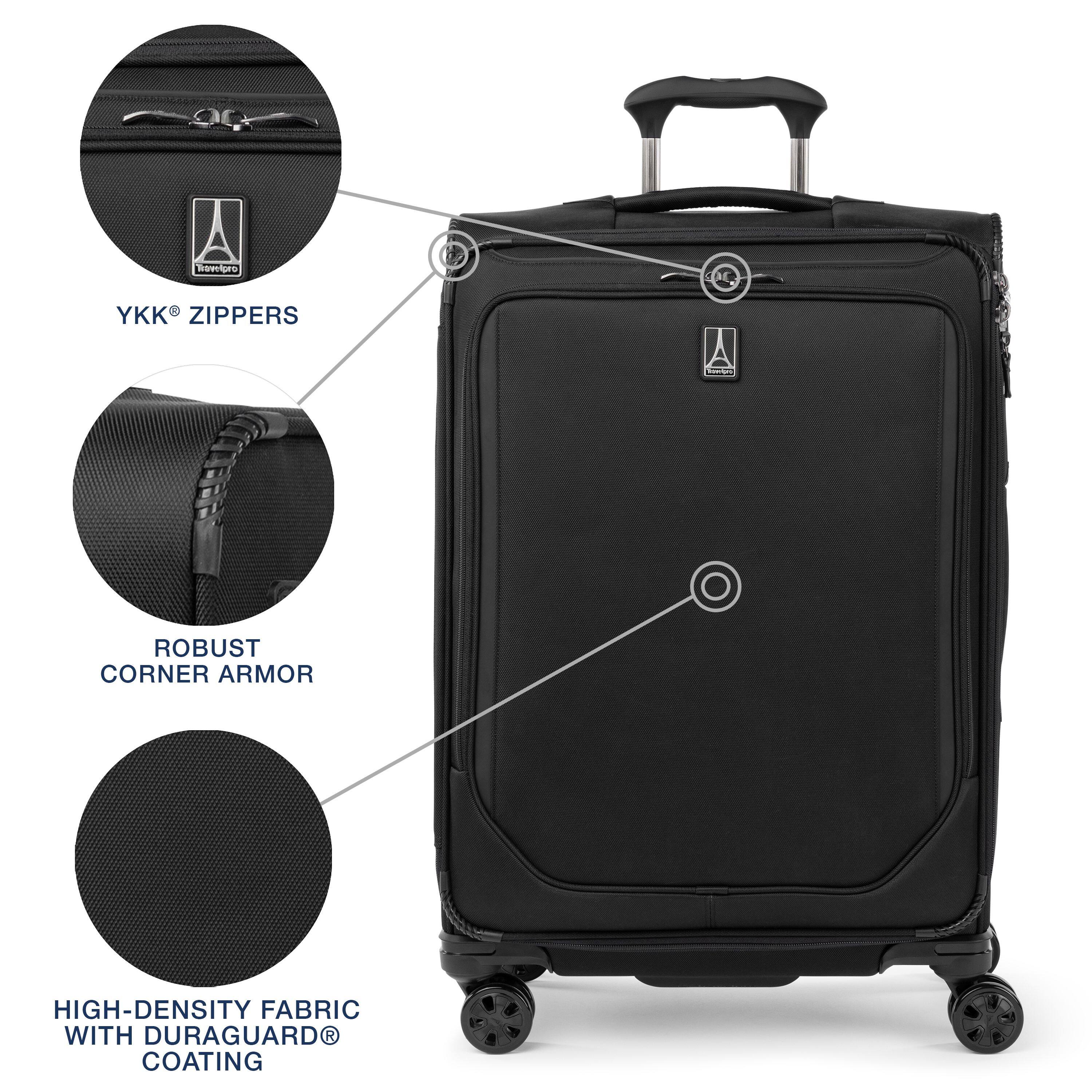OC, A nonipes D YKK ZIPPERS, ROBUST CORNER ARMOR, HIGH-DENSITY FABRIC WITH DURAGUARD COATING