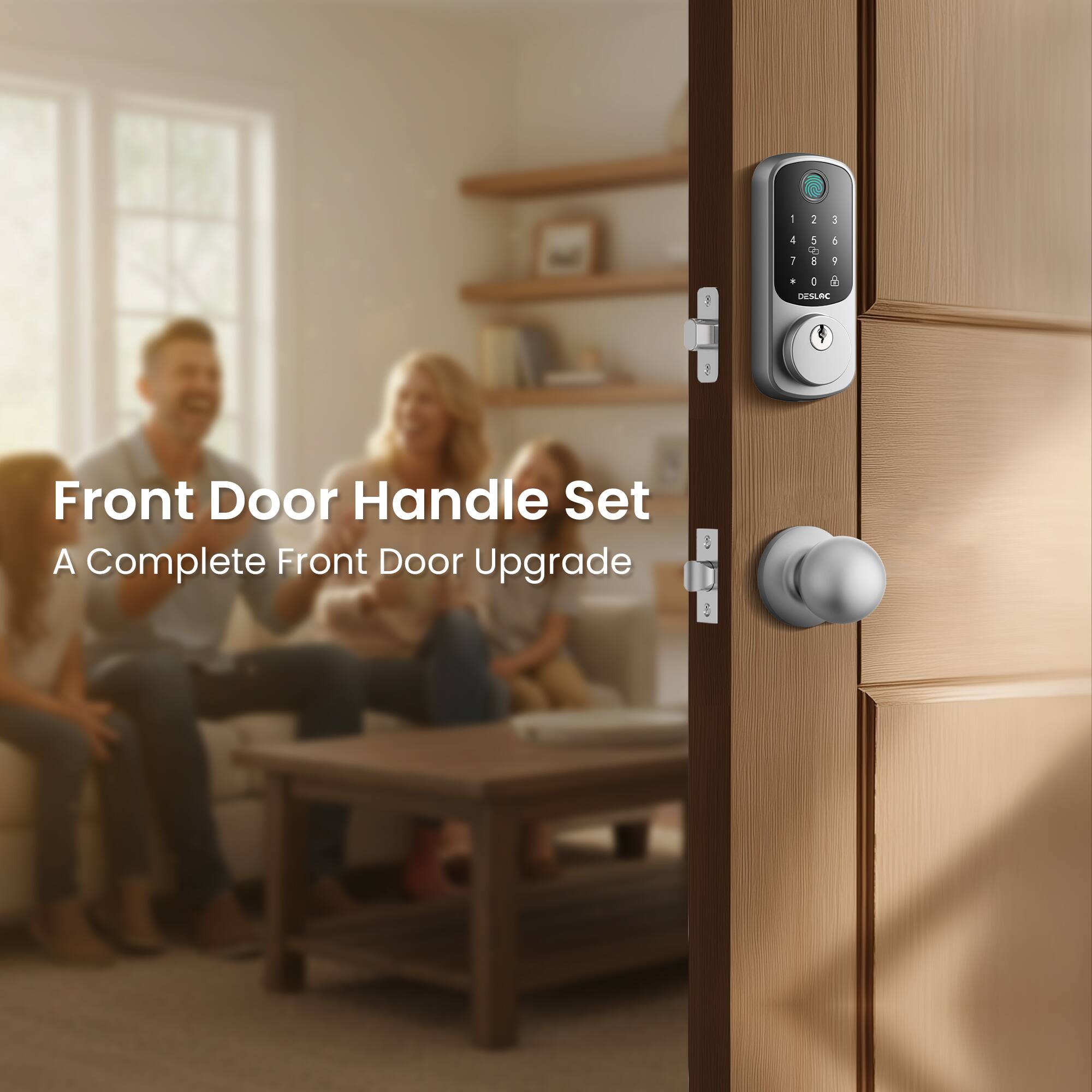 Front Door Handle Set  
A Complete Front Door Upgrade