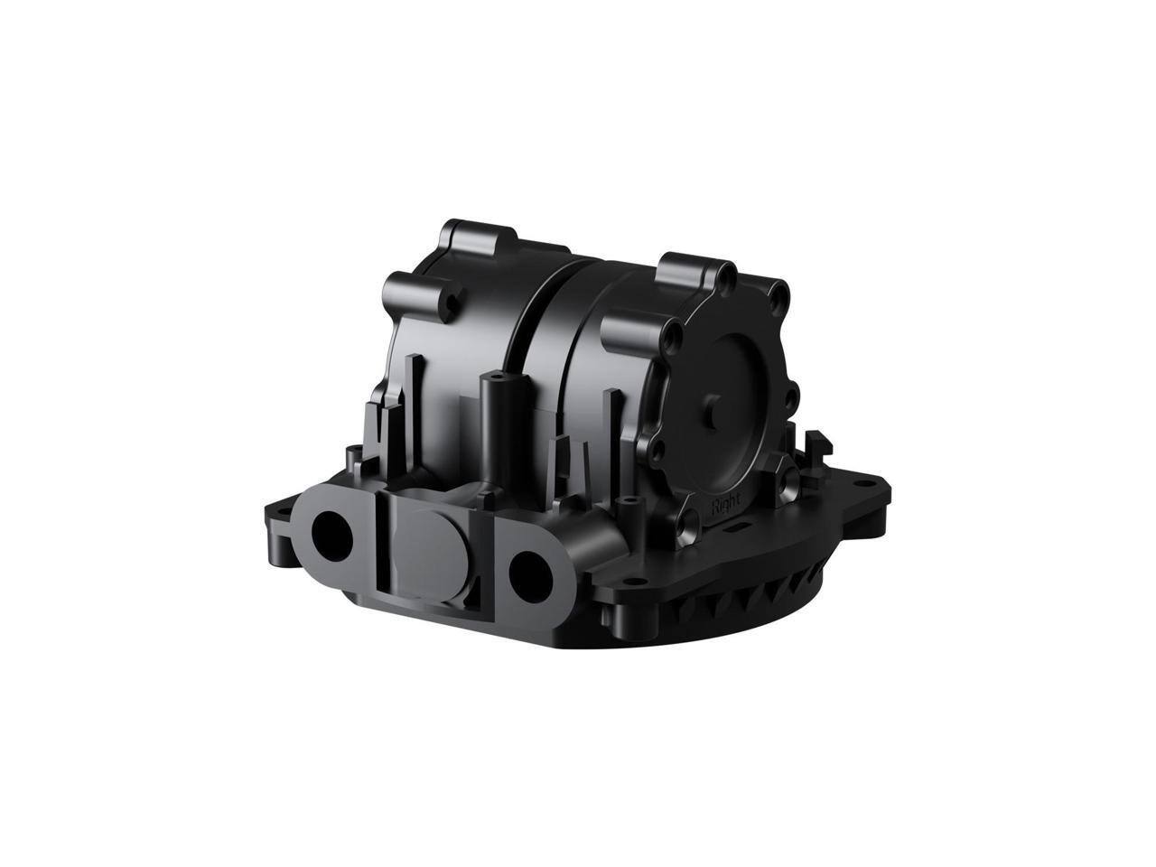 Left. PCCOOLER - DE360-BKAWXX-GL Powerful Dual-Pump AIO Liquid CPU Cooler - Black.