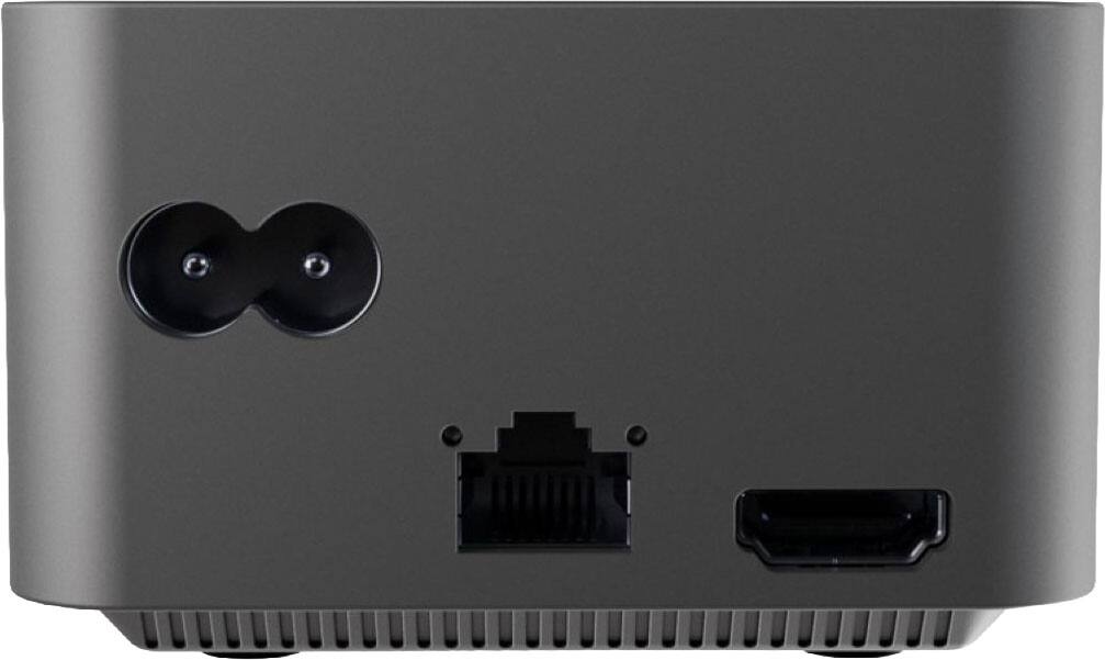 Back. Targus - USB-C Alt. Mode Single Video 8K Mobile Dock with Built-In GaN Charger - Black.