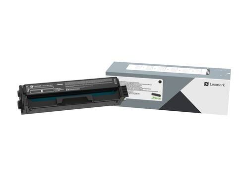 Front. Lexmark - Unison C330H10 Original Toner Black Cartridge - 3000 Pages - High Yield - Laser Printing Technology.