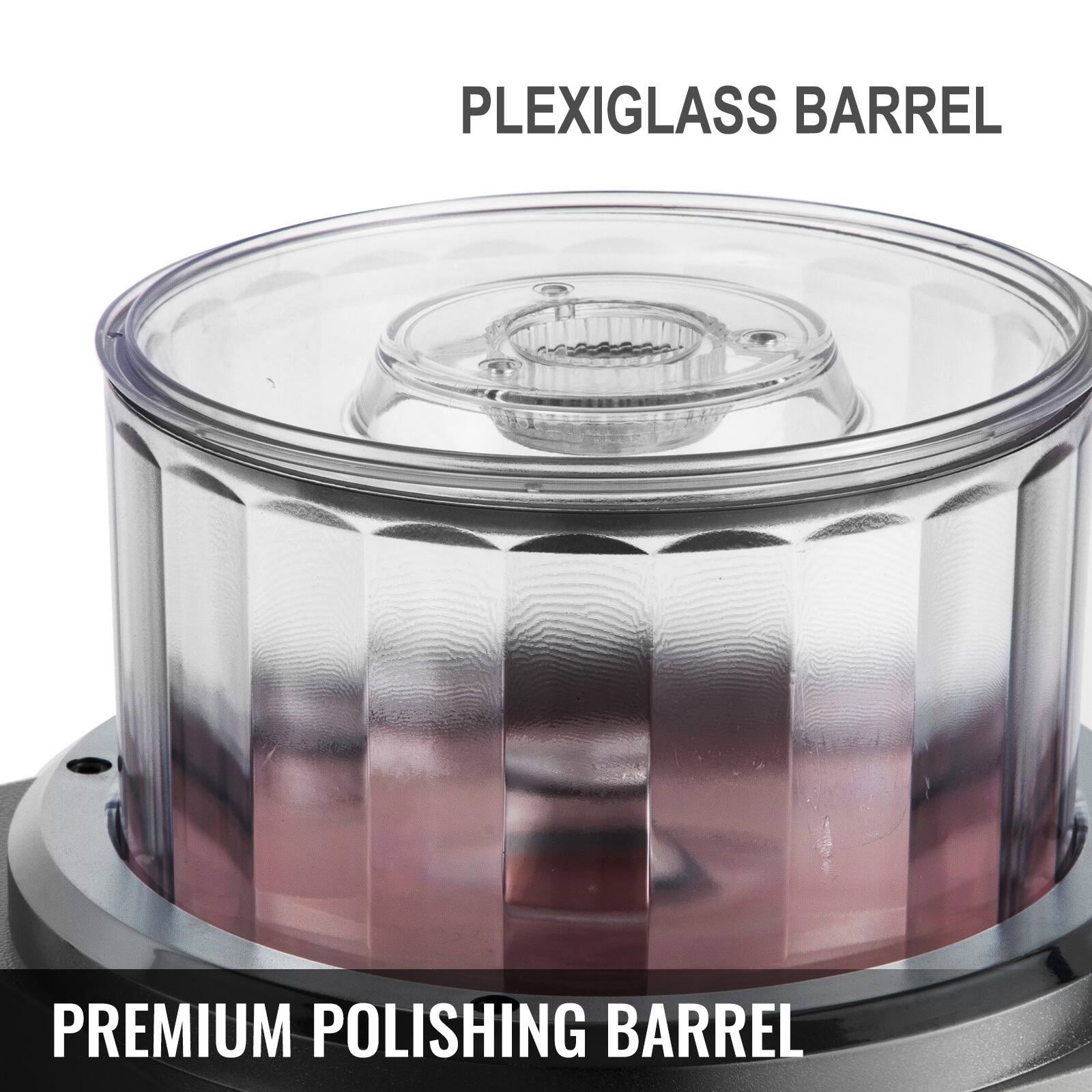 PLEXIGLASS BARREL  
PREMIUM POLISHING BARREL